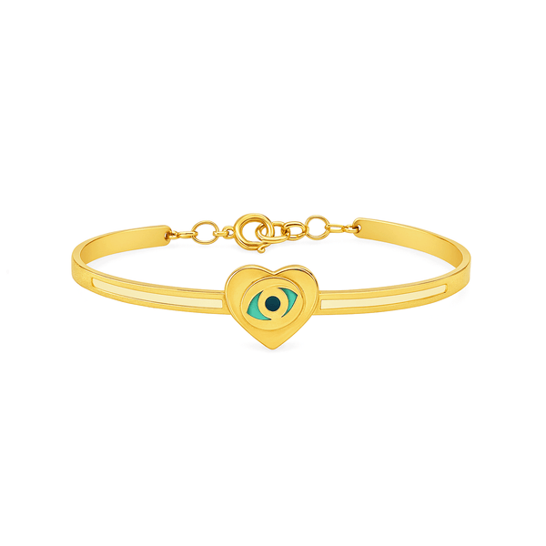 Gold Jewellery Kid's Bangle – 18K Gold Elegance for Little Ones