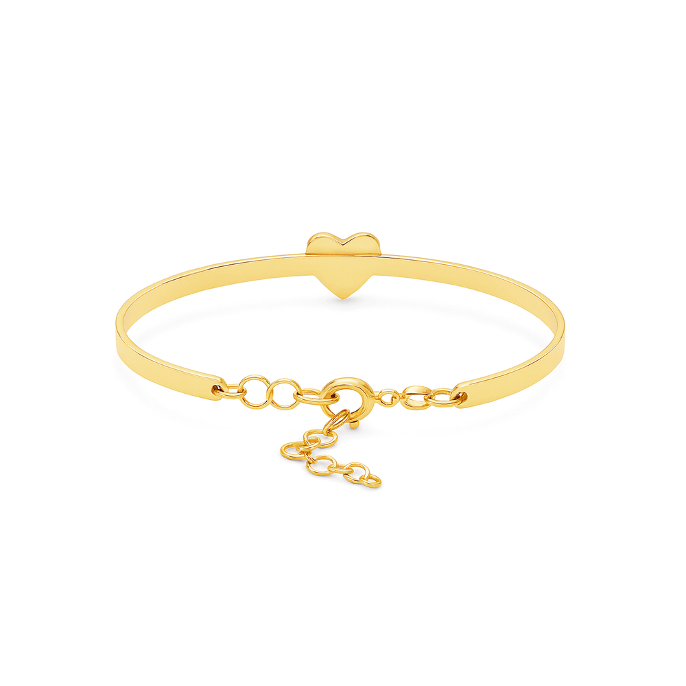 Gold Jewellery Kid's Bangle – 18K Gold Elegance for Little Ones