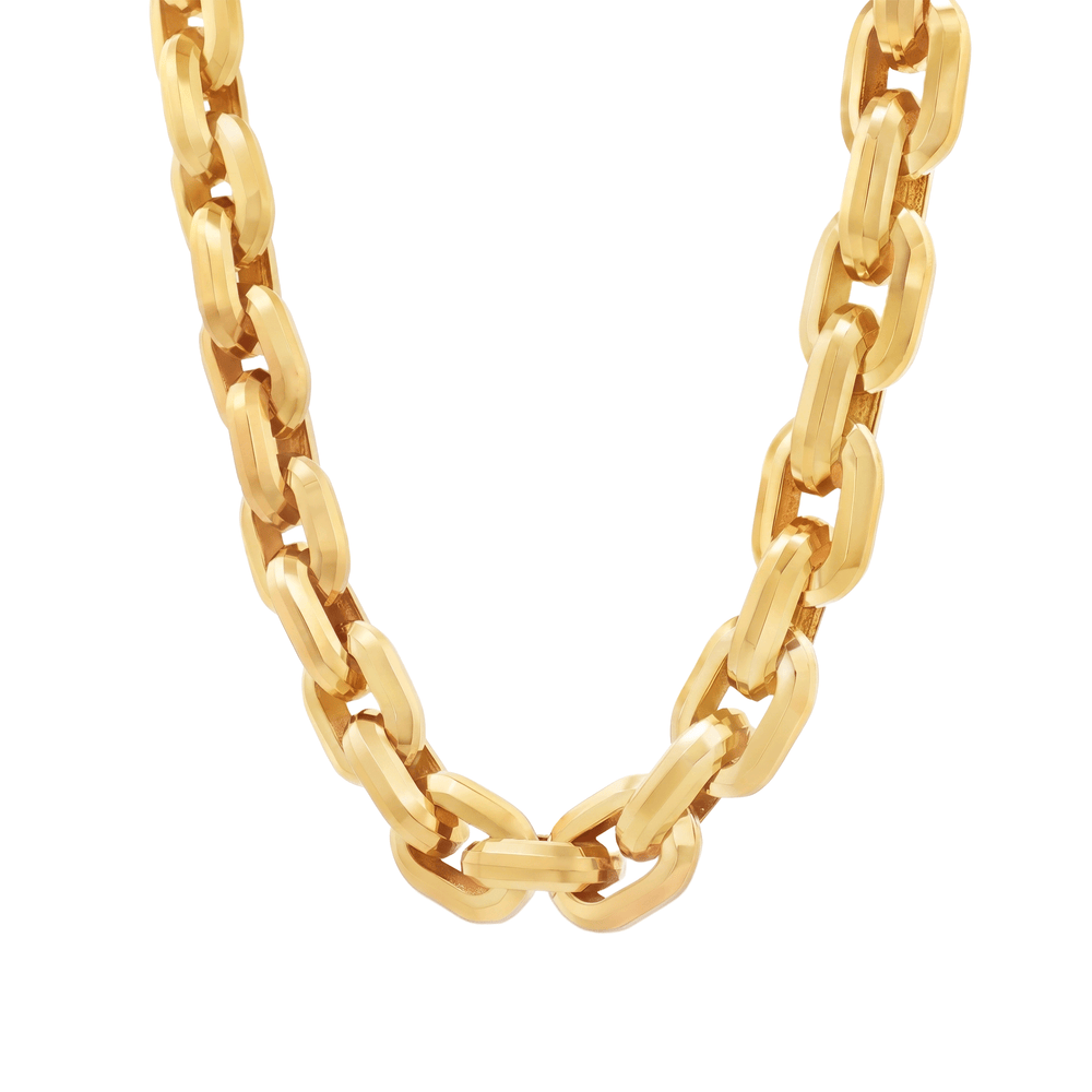 18K Gold Majesty Bold-Link Set