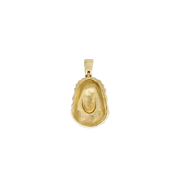 18K Gold Golden Divine Majesty Jesus Pendant hover