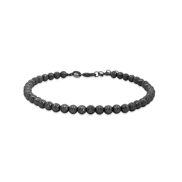 Gold Jewellery Hematite Bead Bracelet