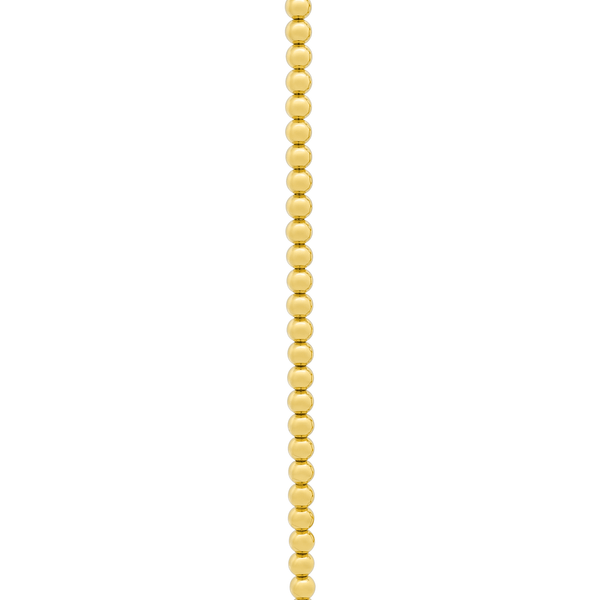Gold Jewellery Regal Bead Line | 18K Gold Necklace hover