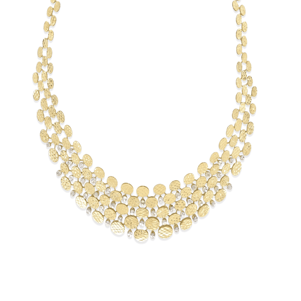 18K Gold Solstice Shimmer Collar Necklace