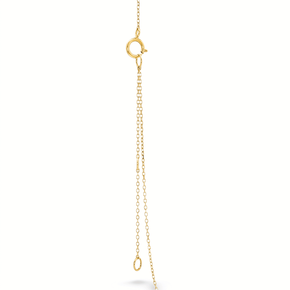 Gold Jewellery Liquid Gold Droplet Pendant