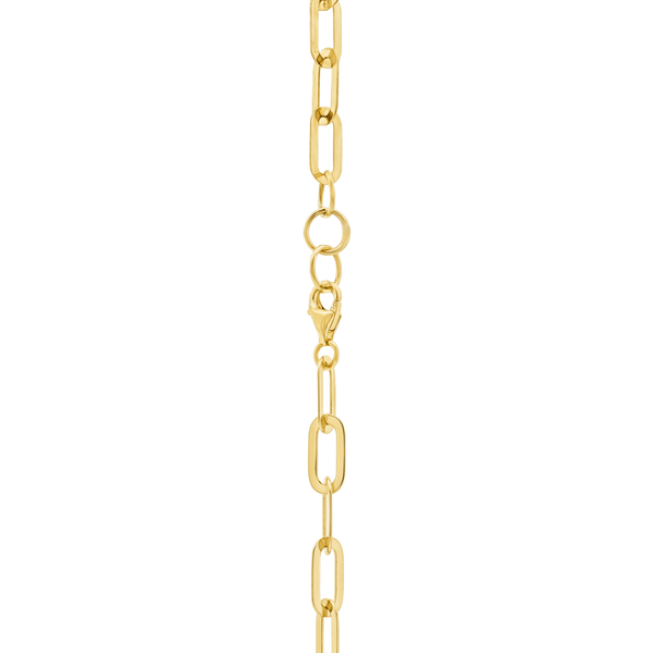 The Bold Link Chain | 18K Yellow Gold Necklace hover