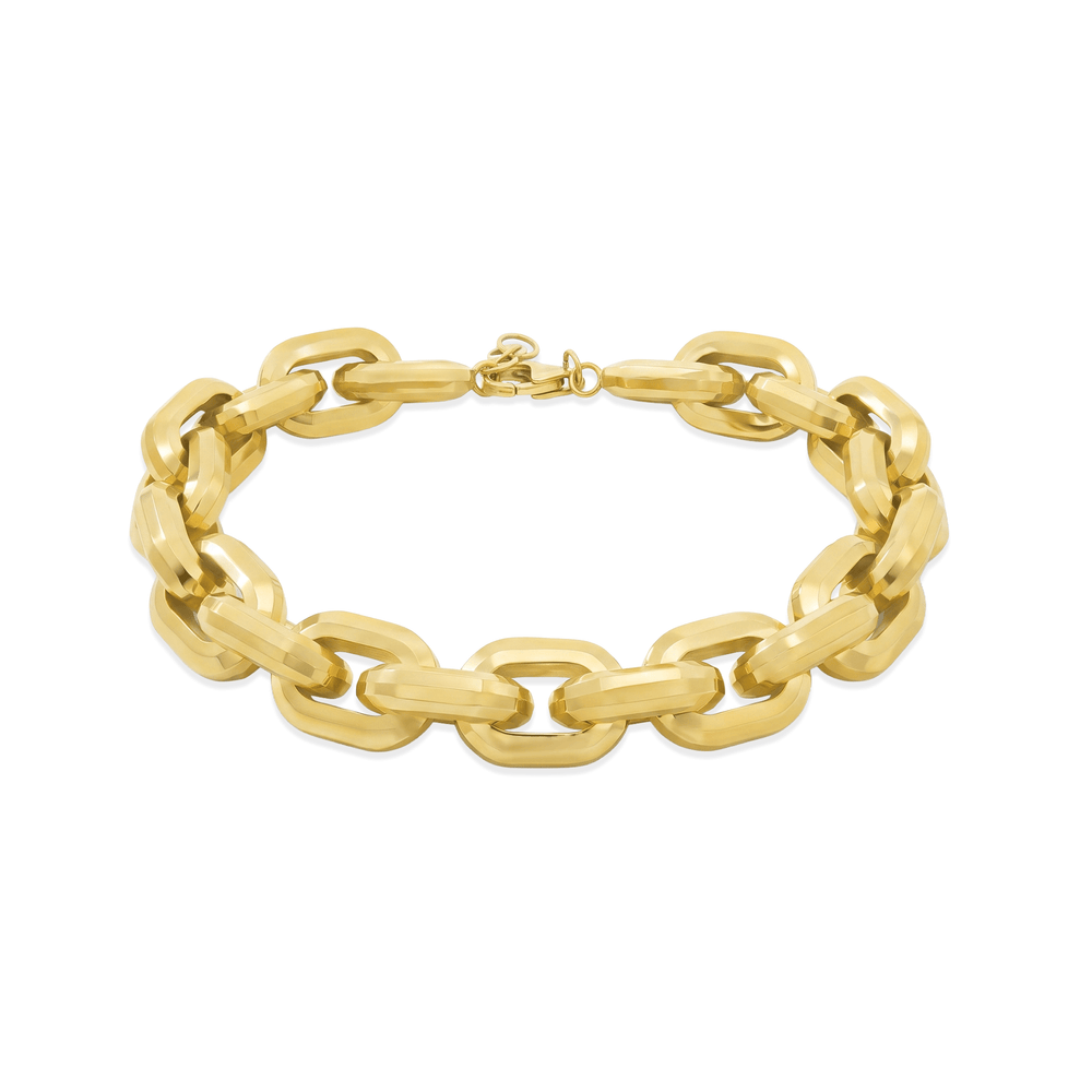 18K Gold Majesty Bold-Link Set