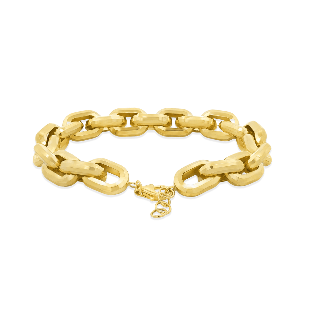 18K Gold Majesty Bold-Link Set