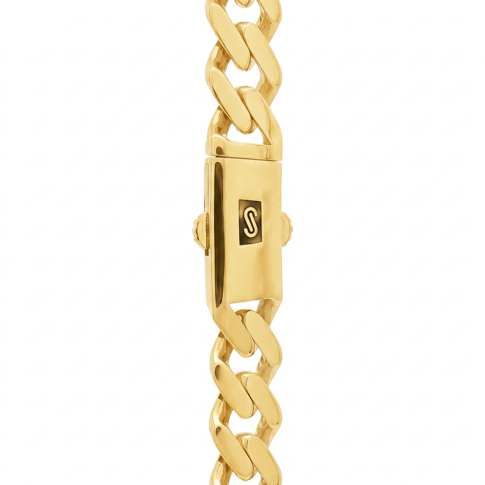 Gold Jewellery Monaco Chain – 18K Gold Luxury Necklace