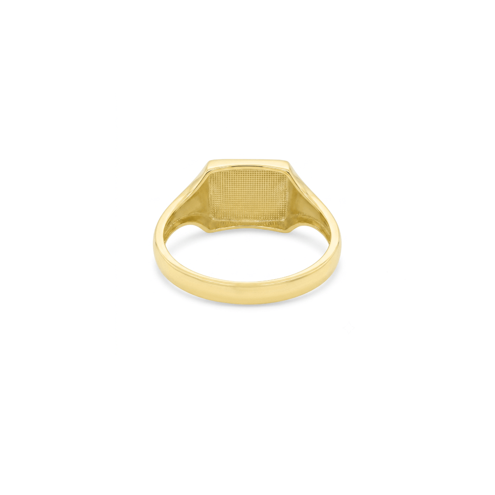 The RectaGold Signet Ring | 18K Gold Ring