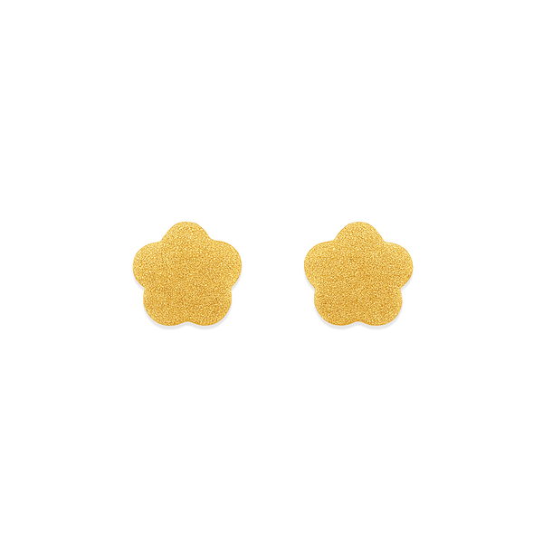 18K Gold Stud Earrings for Women – Minimal Luxury Design