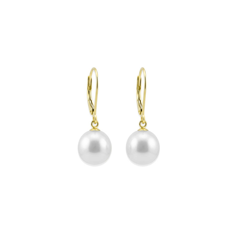 Gold Jewellery Classic Pearl Glide Drops