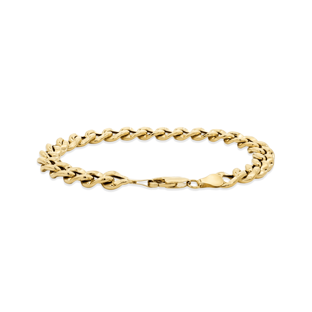 Gold Jewellery Cuban Bracelet