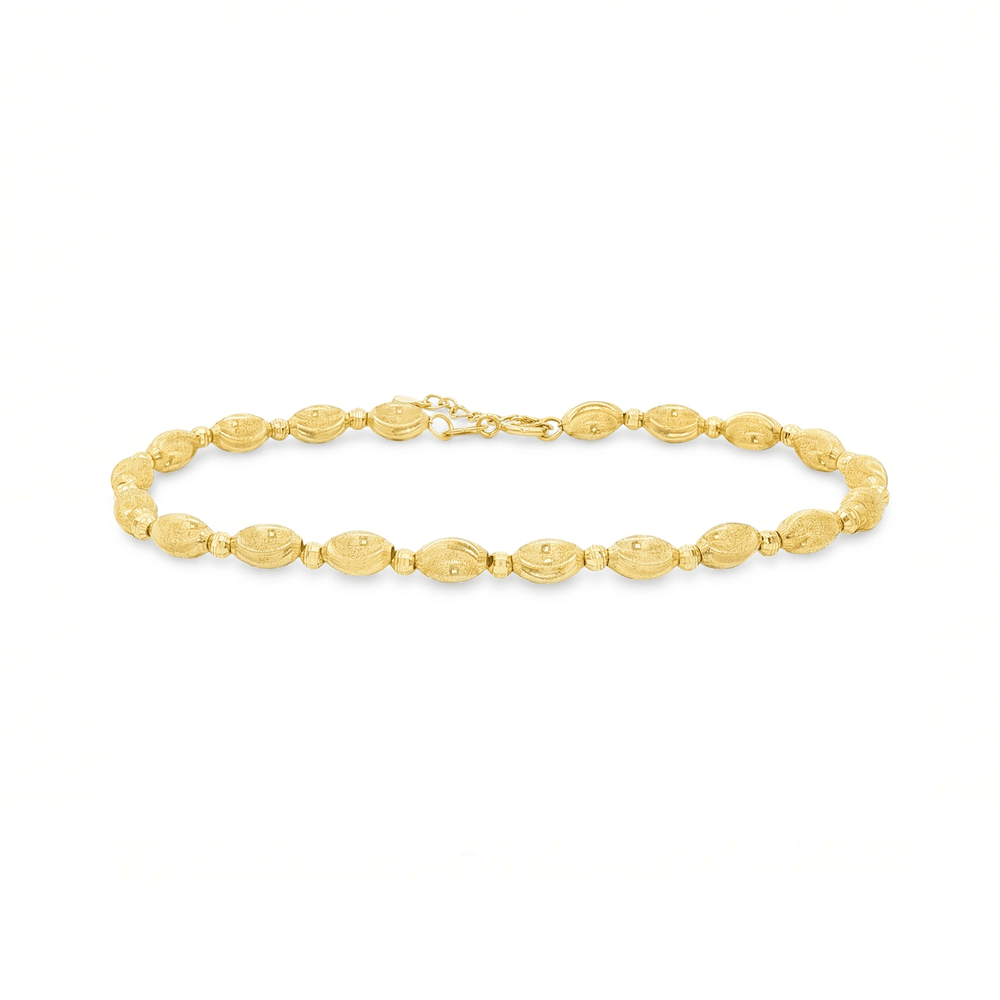 Gold Jewellery Beaded Gold Bracelet