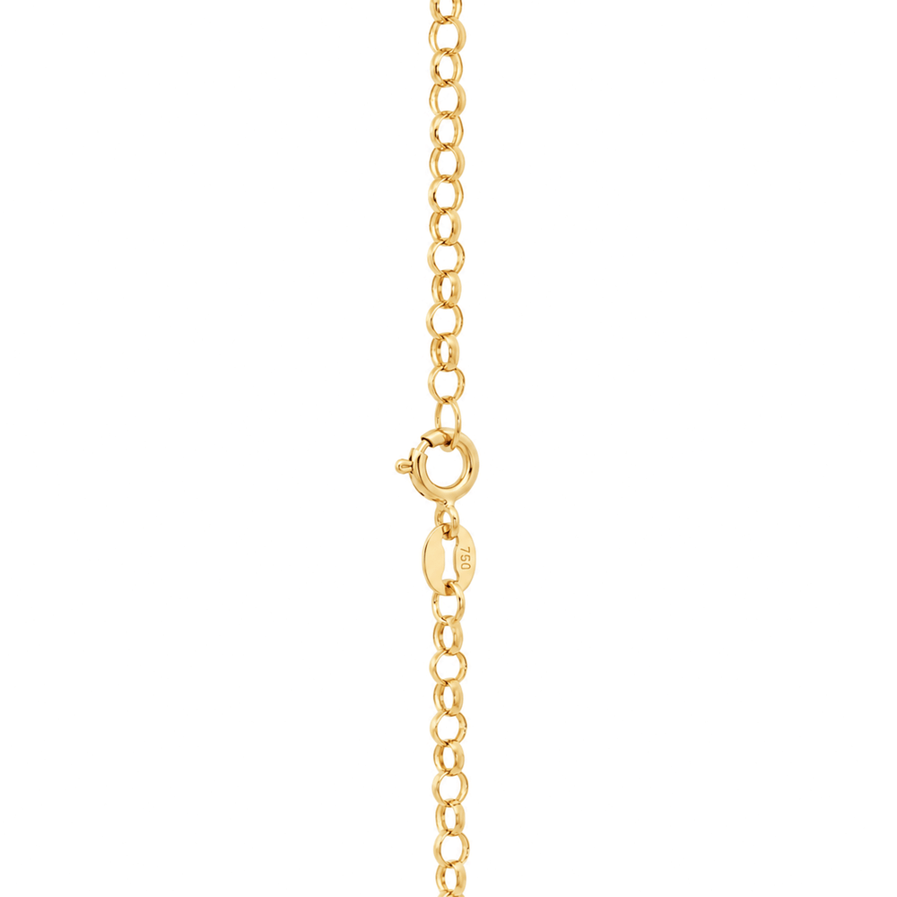 Golden Aura Link Chain | 18K Yellow Gold Necklace
