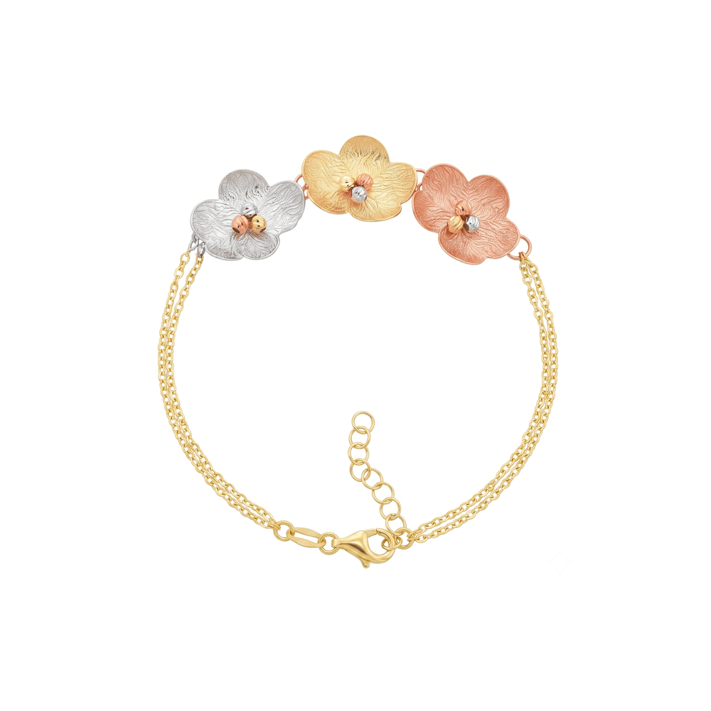 18K Gold Maria De Toni TriBloom Harmony Set