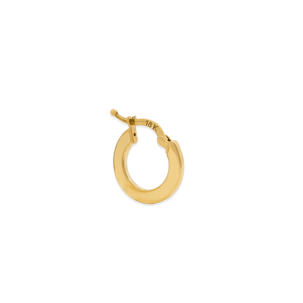 Gold Jewellery Classic 18K Petite Hoops