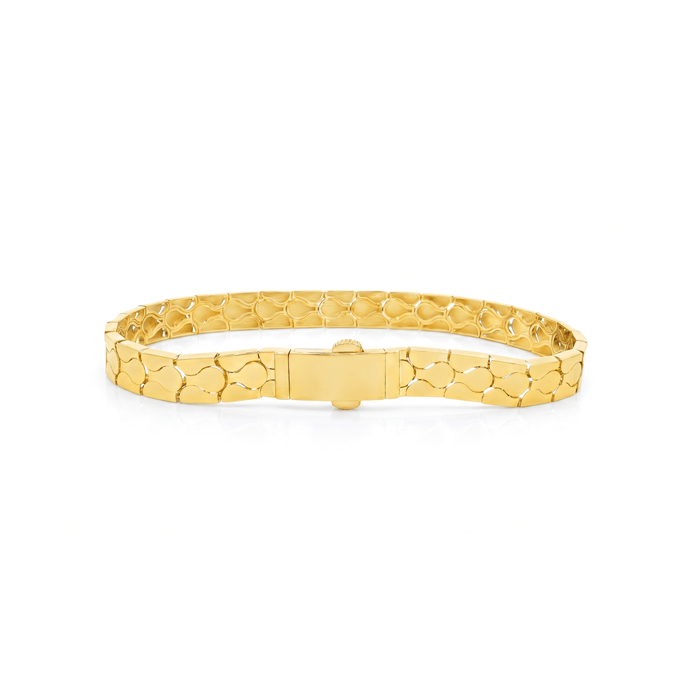 18K Gold Classic Mariner Link Bracelet | Flashy Jewellery