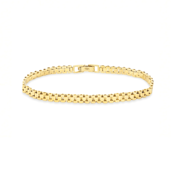 Rolex Style Gold Bracelet – 18K Luxury Gold Bracelet