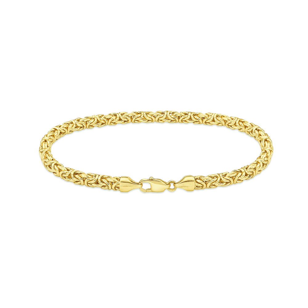 Gold King Bracelet – 18k Solid Gold Luxury Bracelet