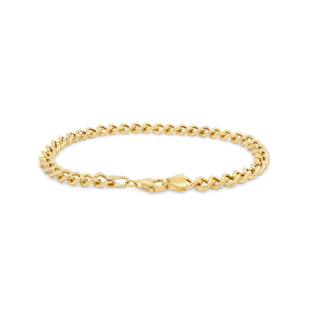 Gold Jewellery Cuban Bracelet – Timeless Luxury in 18K Gold