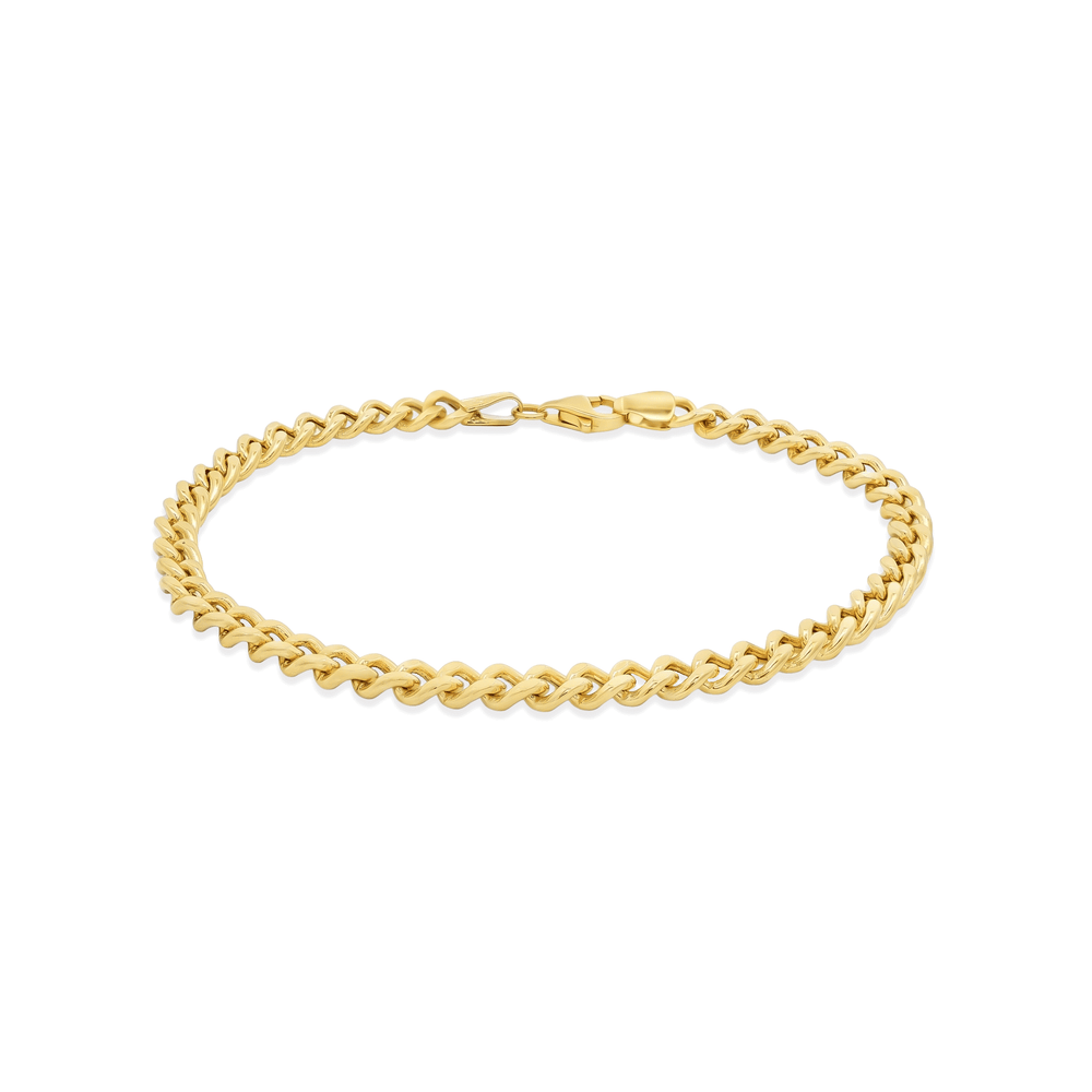 18K Gold Imperial Curb Link Bracelet