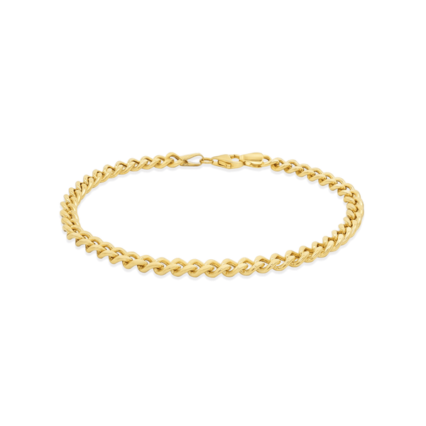 18K Gold Imperial Curb Link Bracelet