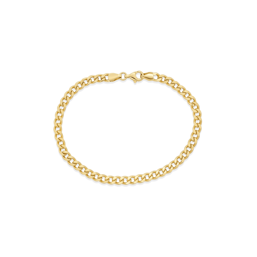 18K Gold Imperial Curb Link Bracelet