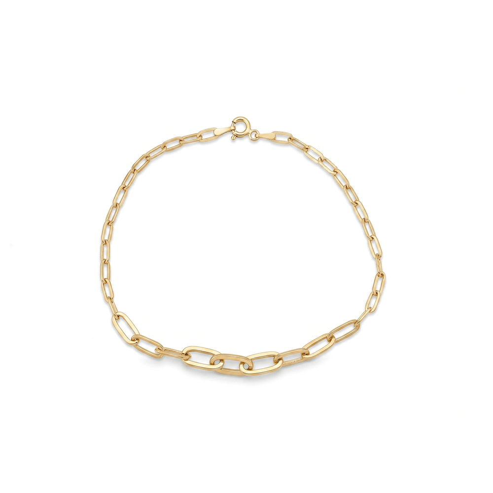 18K Gold Jewellery Link Bracelet for Women