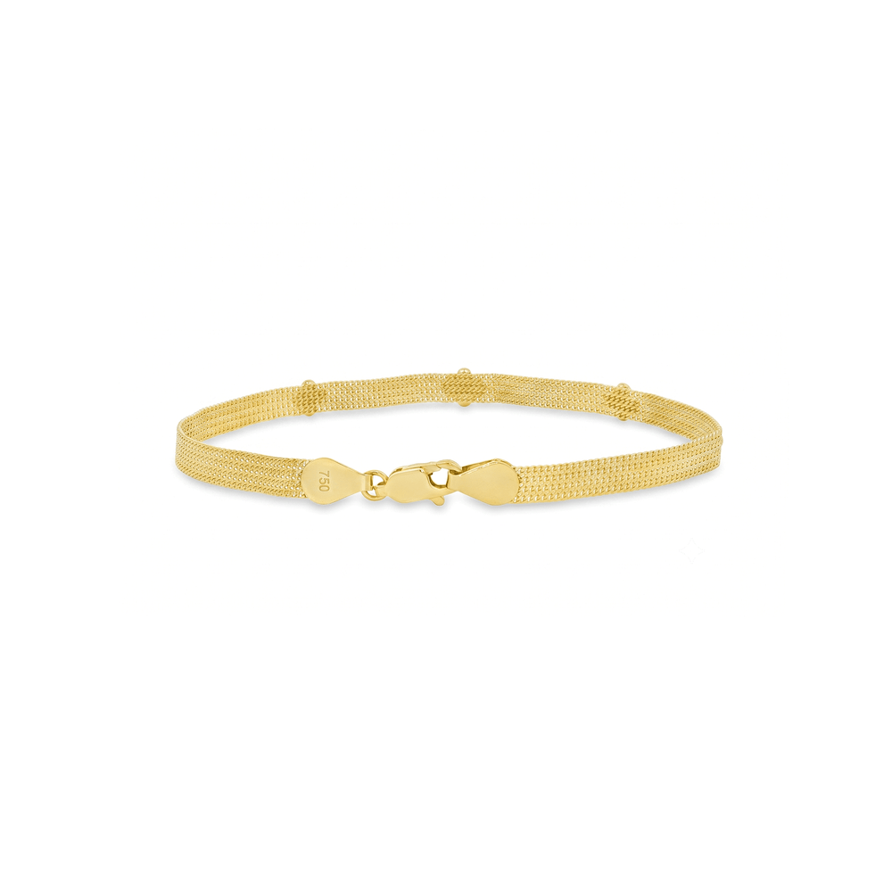 Golden Clover Radiance Bracelet