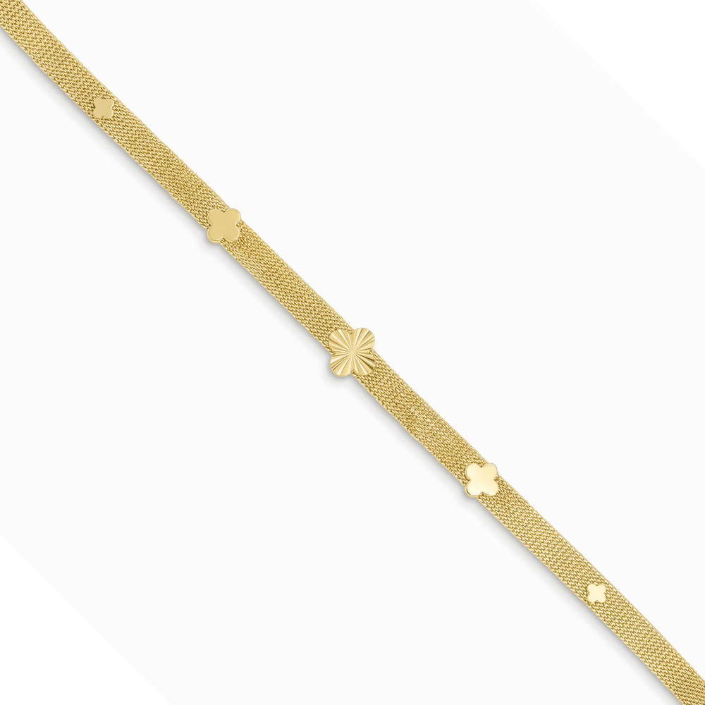 Golden Clover Radiance Bracelet