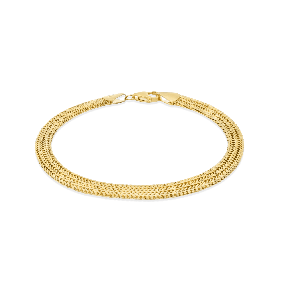 Imperial Weave Gold Bracelet – 18K Gold
