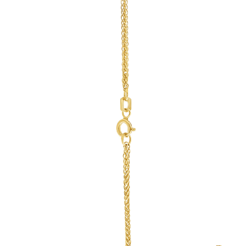 18K Gold Unisex Link Necklace – High Polish Finish