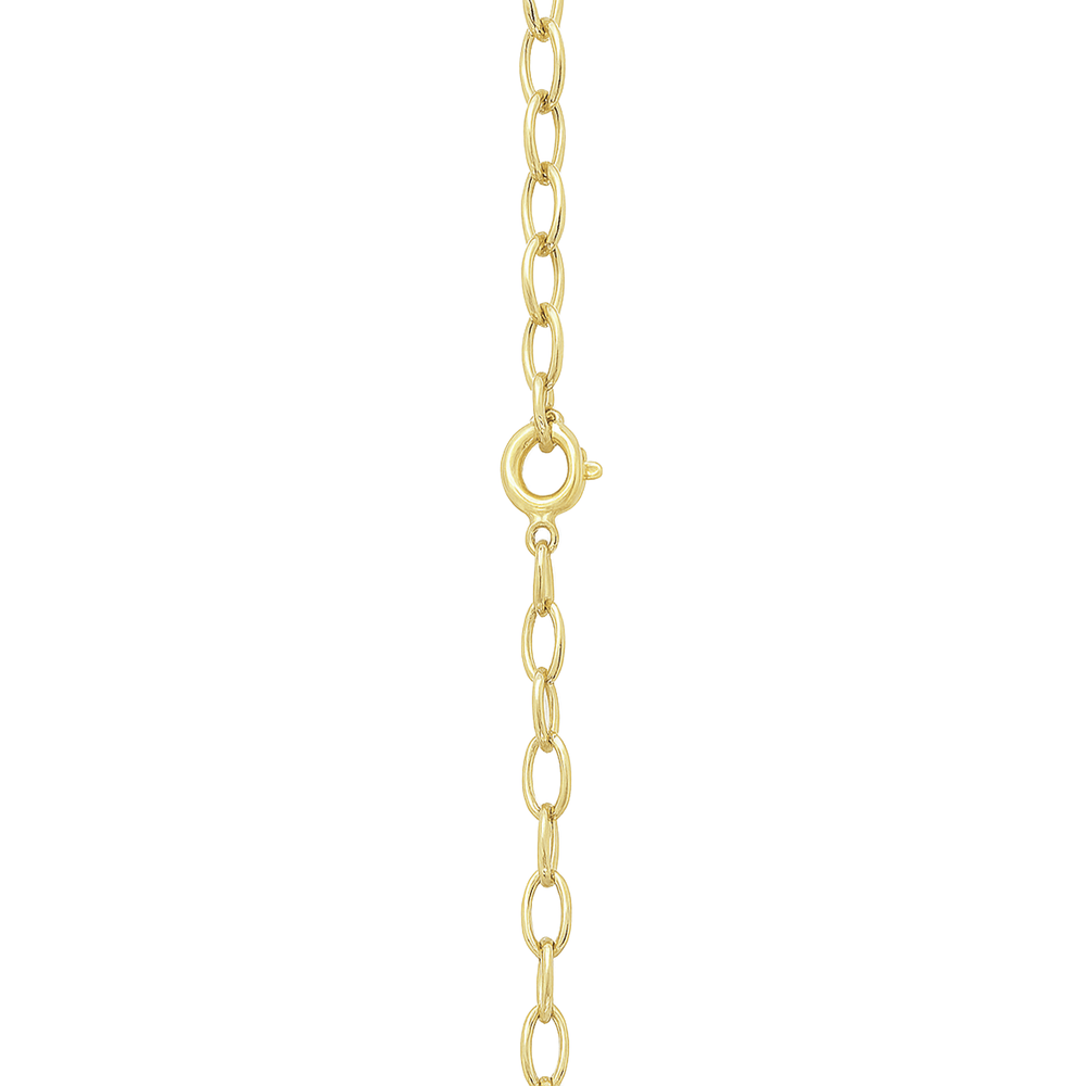 Gold Cable Chain Necklace – 18K Gold