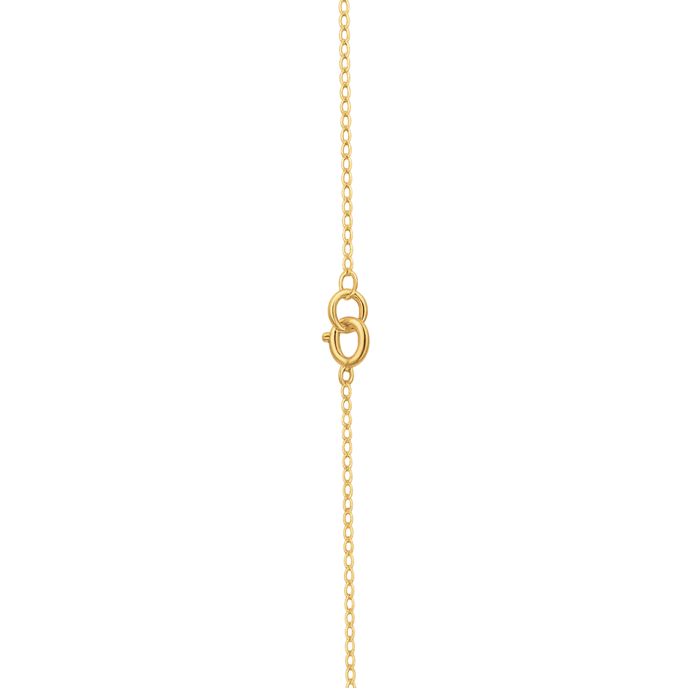 18k White Gold Rainbow Gradient Diamond Pendant