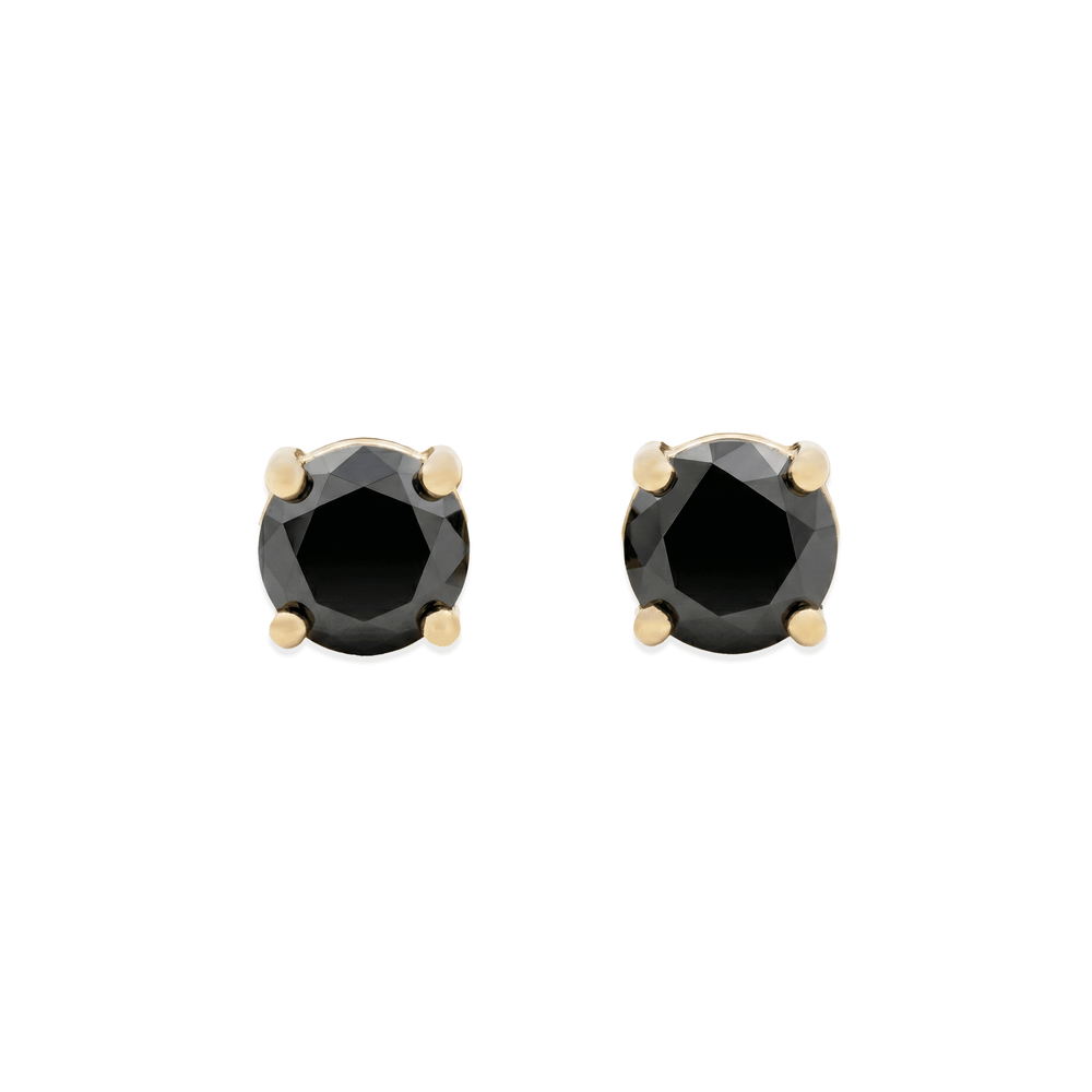 Natural Diamond Eternal Noir Diamond Studs