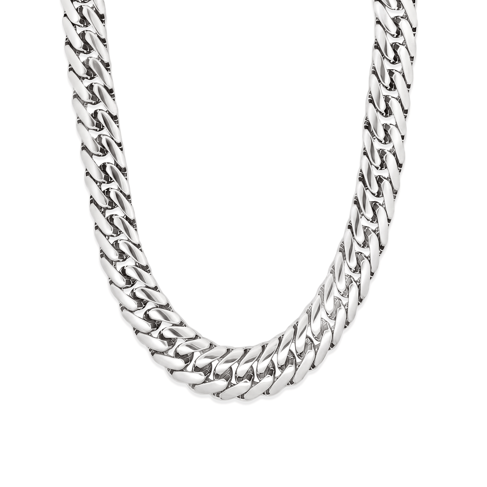 Diamond Drip Cuban Chain in 18K Gold with 11.07 Ct Natural Diamonds | 19 Inch | 14 mm