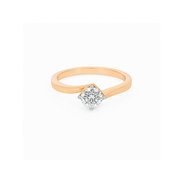 Natural Diamond Solitaire Engagement Ring | Flashy Jewellery
