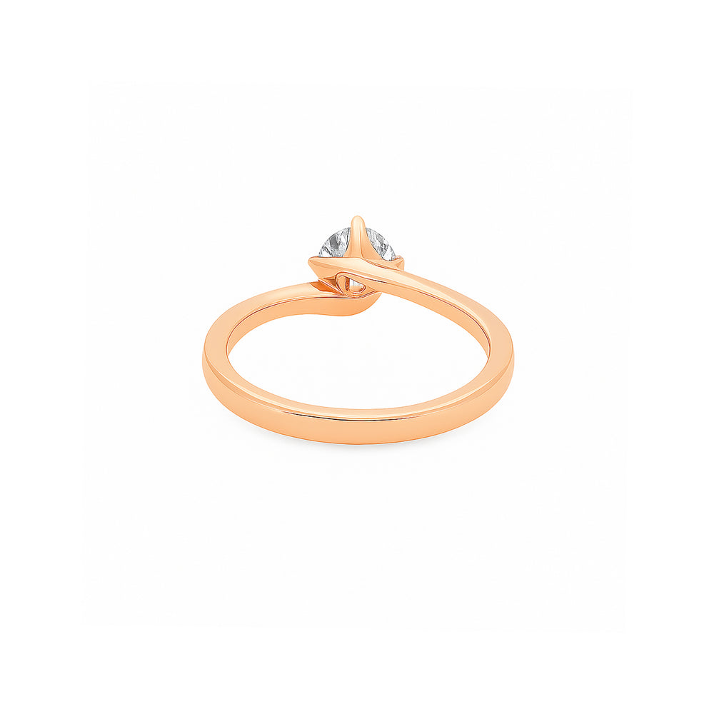 Natural Diamond Solitaire Engagement Ring | Flashy Jewellery