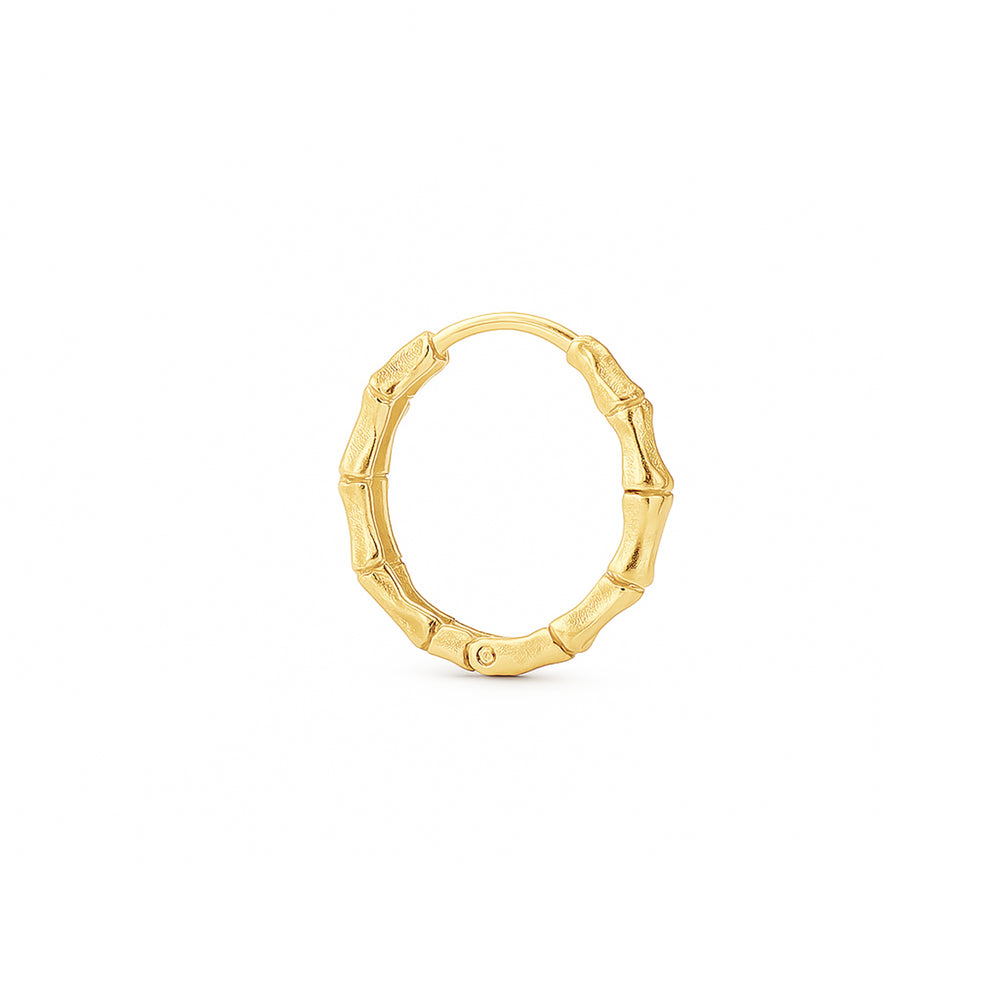 Gold Hoop Earrings 18k | Flashy Jewellery Dubai
