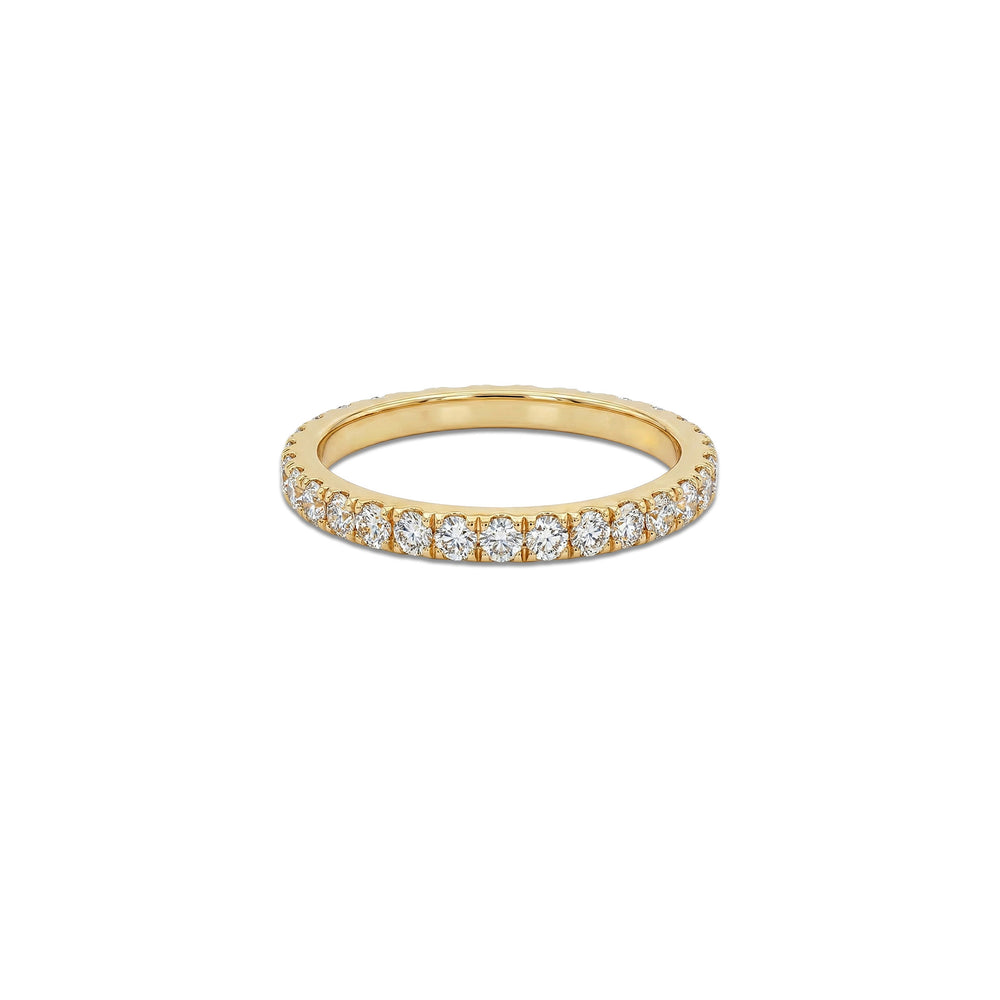 Lab Grown Diamond Eternity Ring 14K Yellow Gold