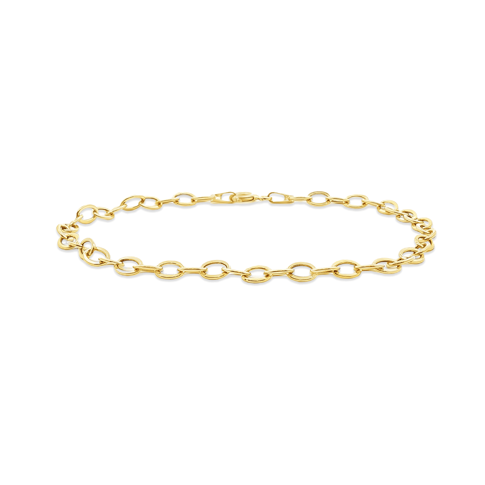 18k Gold Rolo Bracelet – Luxury Dubai Jewellery