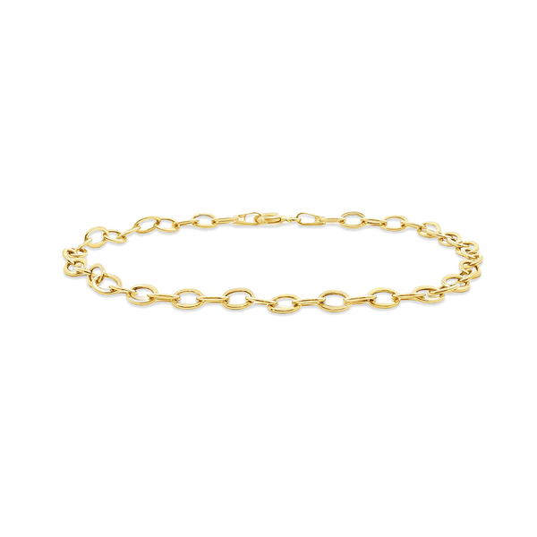 18k Gold Rolo Bracelet – Luxury Dubai Jewellery