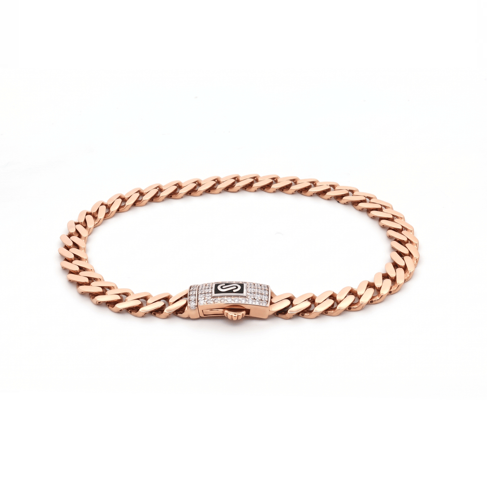 Monaco Signature Bracelet – 18K Rose Gold