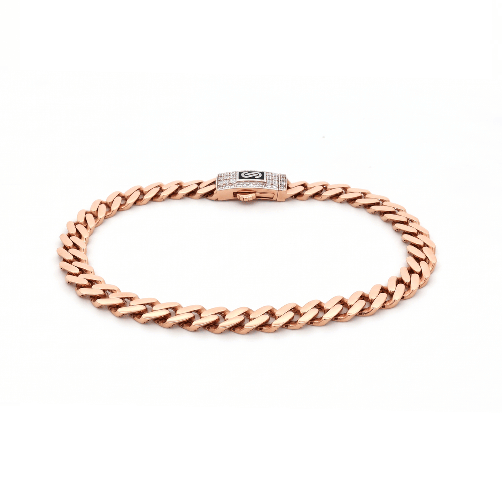 Monaco Signature Bracelet – 18K Rose Gold