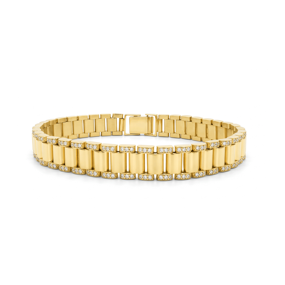 Signature Edge CZ Bracelet | Flashy Jewellery