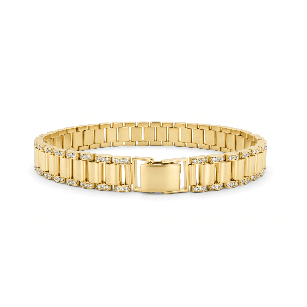 Signature Edge CZ Bracelet | Flashy Jewellery