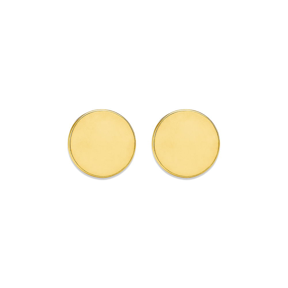 Gold Jewellery Women’s Stud Earrings | 18K Elegant Minimal Design