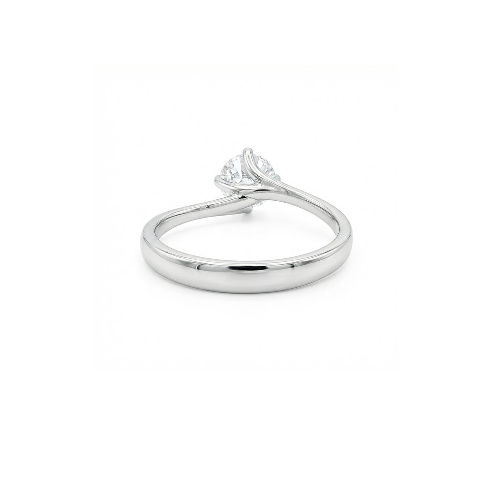Natural Diamond Solitaire Engagement Ring | Flashy Jewellery