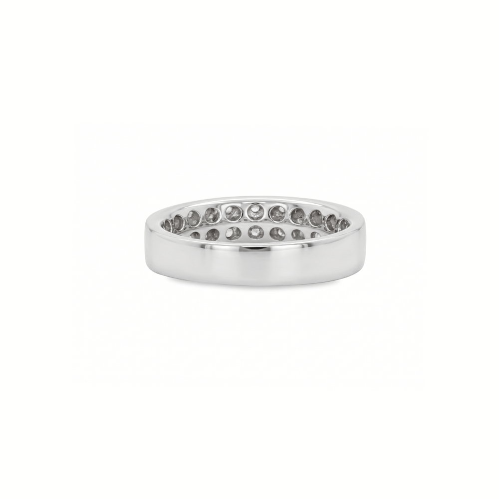 Eterna Pavé Diamond Ring in 18K Gold