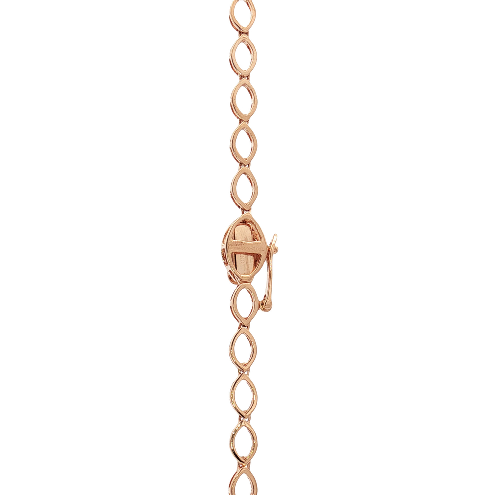 Luxury Diamond Marquise Necklace in Gold | Flashy Jewellery